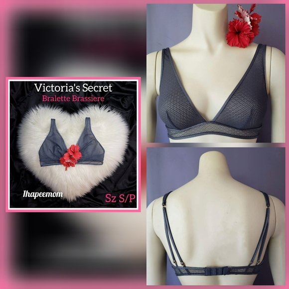 Victoria's Secret Bra Bralette Gray - Picture 1 of 8